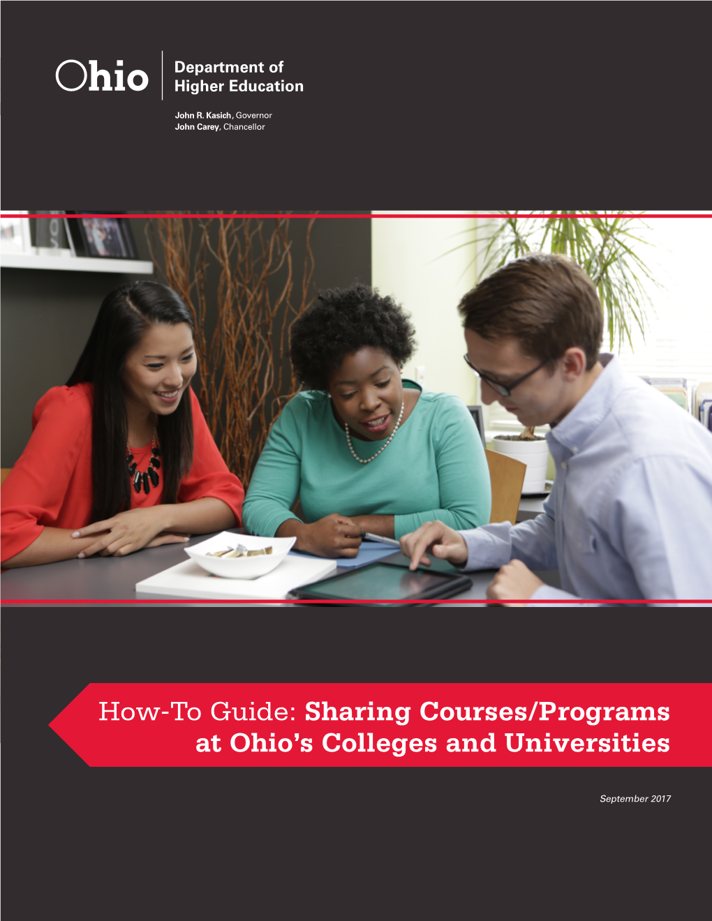 How-To Guide: Sharing Courses/Programs at Ohio's Colleges and Universities