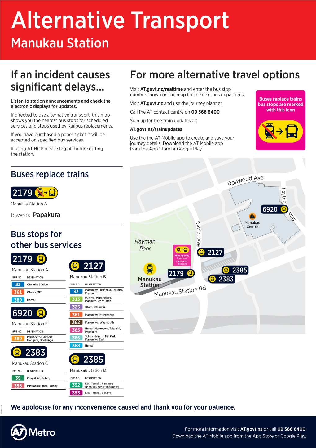 If an Incident Causes Significant Delays... for More Alternative Travel Options