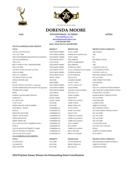 Dorenda Moore