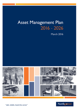 Asset Management Plan 2016 - 2026 March 2016