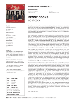 Penny Cocks Do It Cock