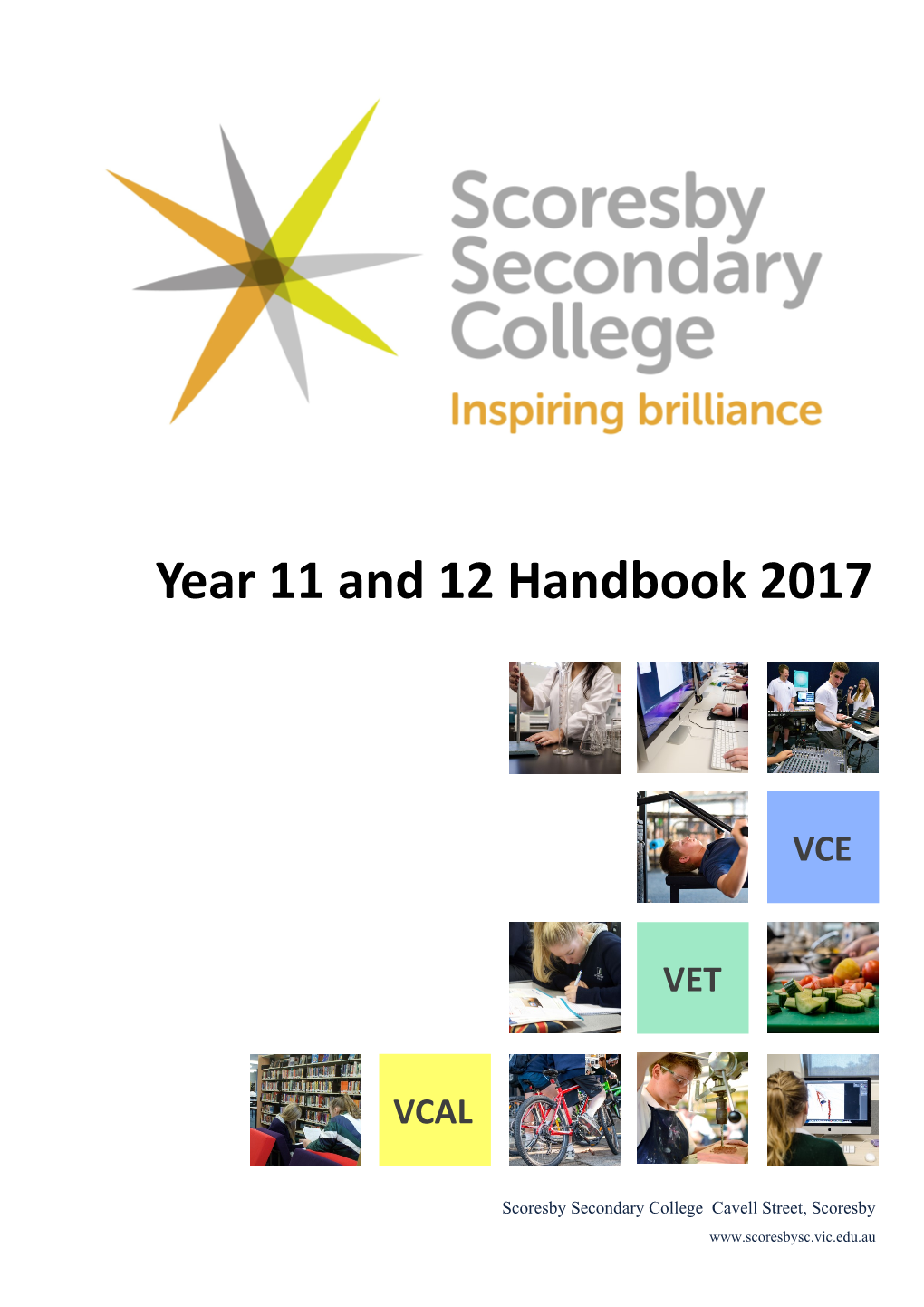 Year 11 and 12 Handbook 2017