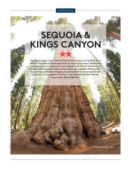 Sequoia & Kings Canyon