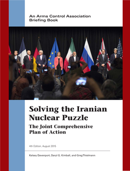 Solving the Iranian Nuclear Puzzle the Joint Comprehensive Plan of Action