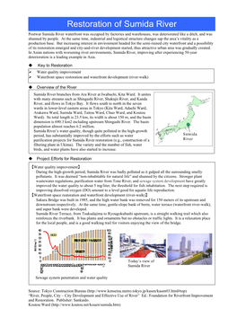 Restoration of Sumida River