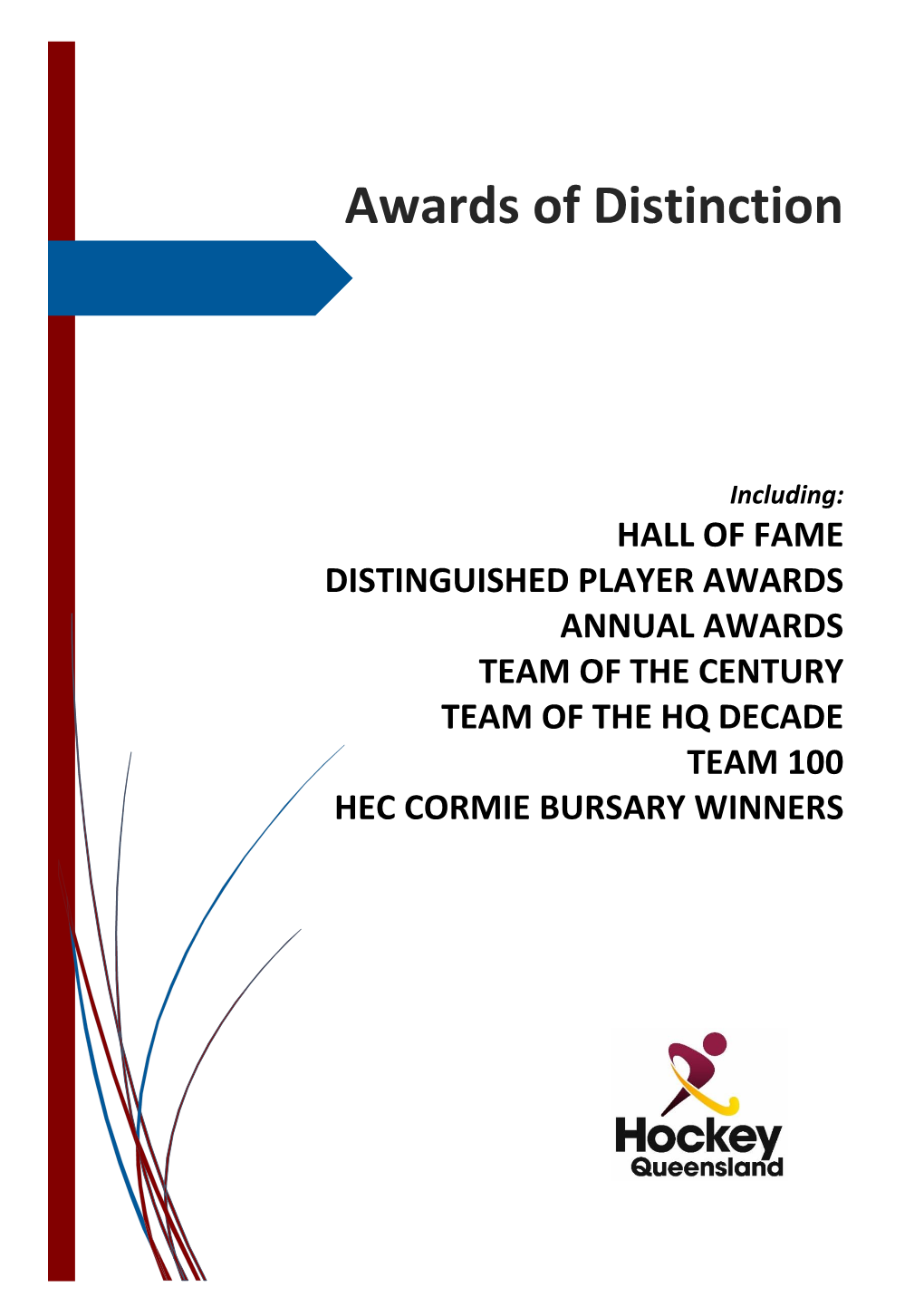 Awards of Distinction