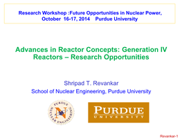 International Workshop on New Horizons in Nuclear Reactor