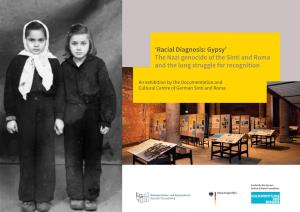 'Racial Diagnosis: Gypsy' the Nazi Genocide of the Sinti and Roma And