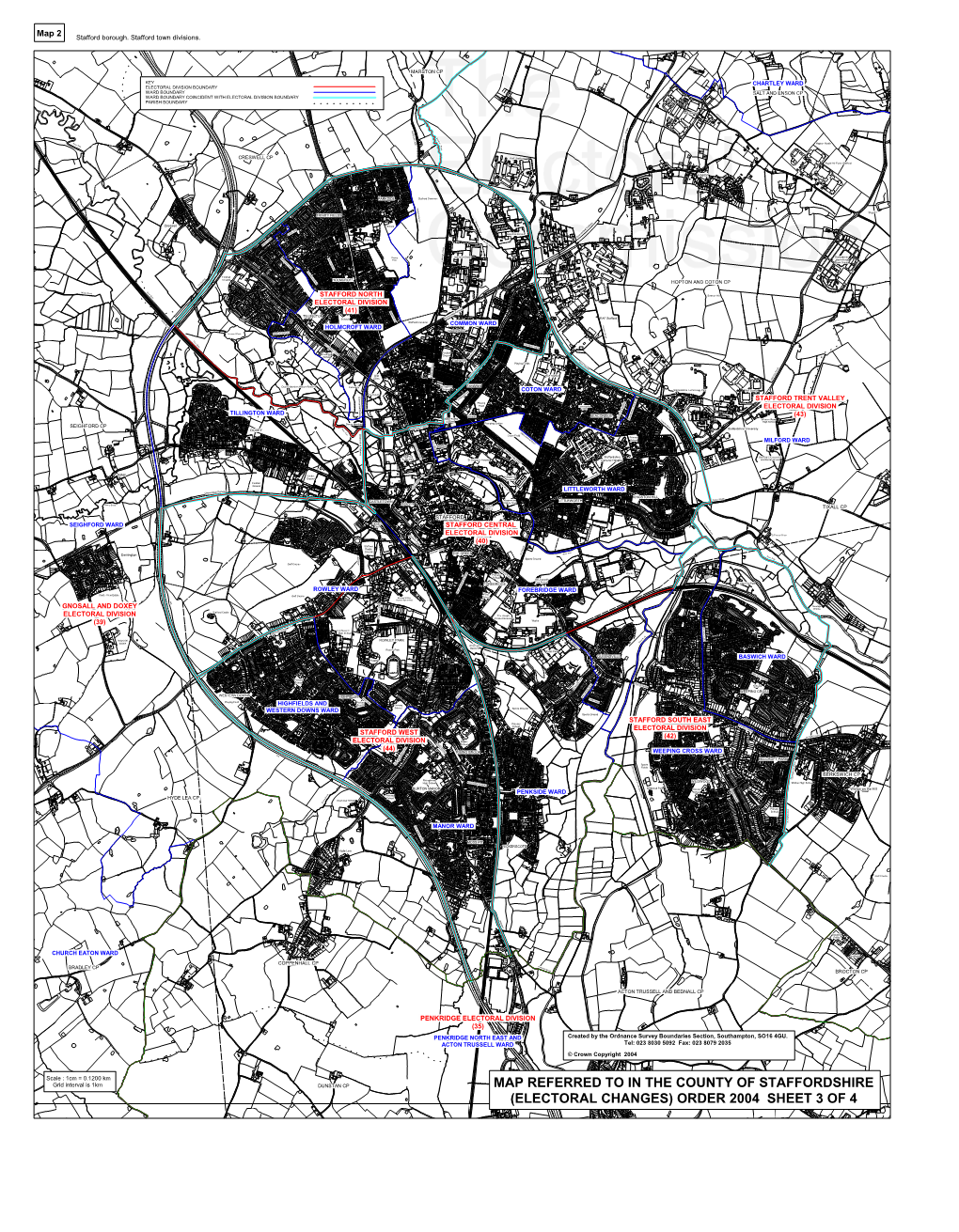 Electoral Changes) Order 2004 Sheet 3 of 4
