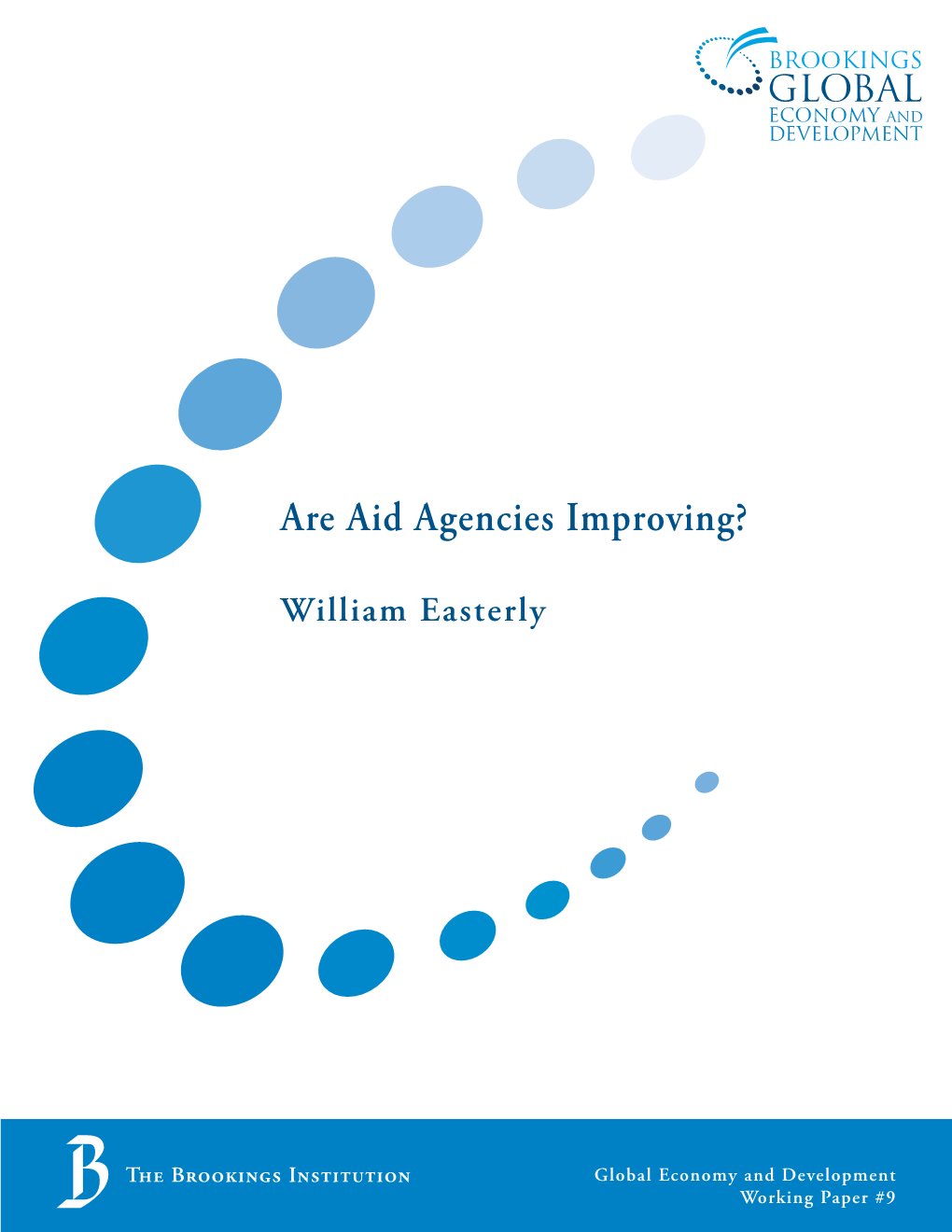 Are Aid Agencies Improving?