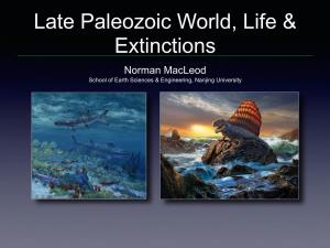 Late Paleozoic Life & Extinctions