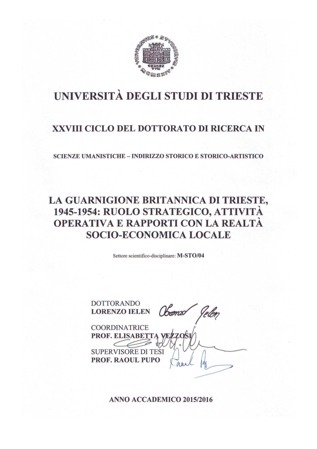 Tesi Dottorato Units