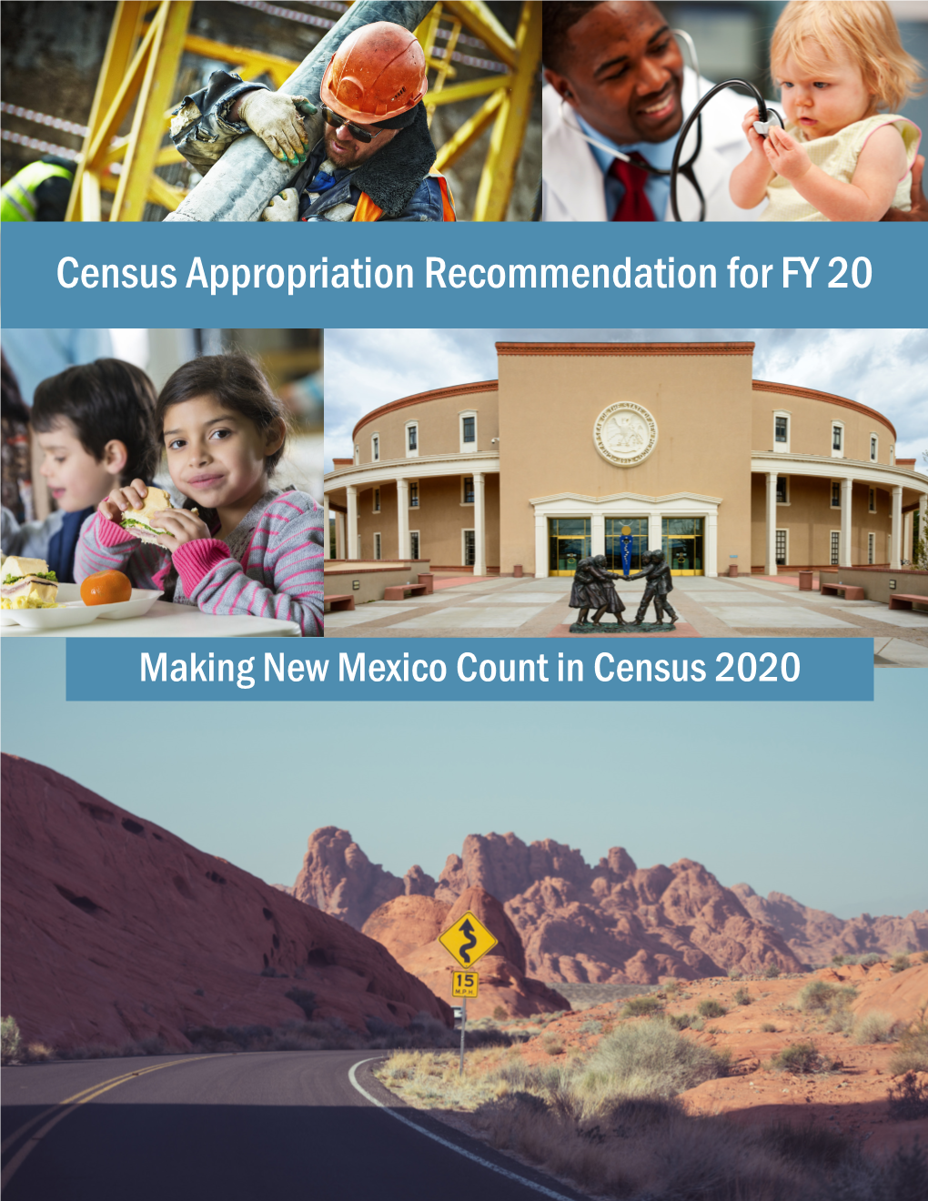 Census Appropriation Recommendation for FY 20