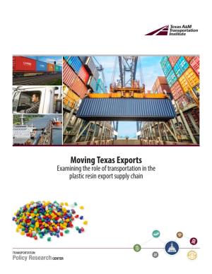 The Plastic Resin Export Supply Chain