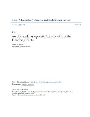 An Updated Phylogenetic Classification of the Flowering Plants Robert F