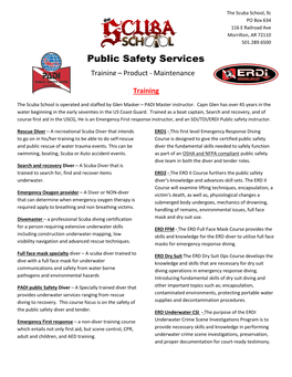 Public Safety Services