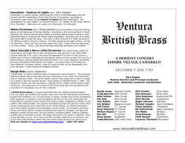 Ventura British Brass
