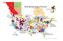 APLIC Member Service Territories October 2019