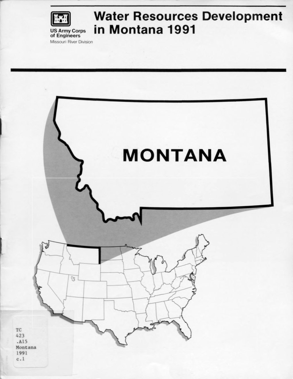 1991 Montana Water Resources Development