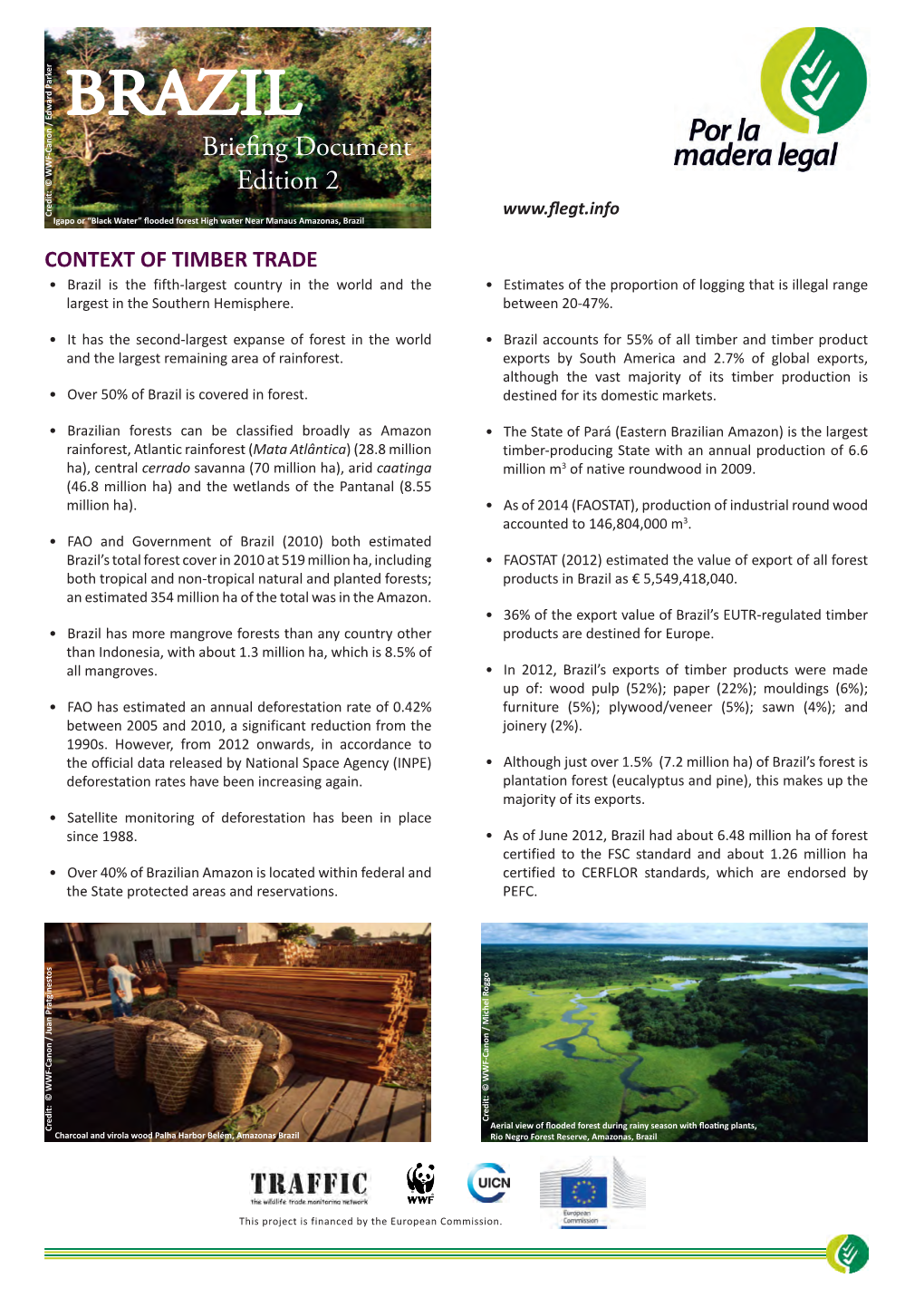 Briefing Paper on Timber Production in Brazil (PDF, 2.4
