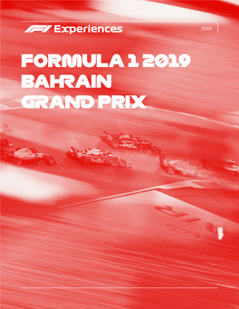 Formula 1 2019 Bahrain Grand Prix