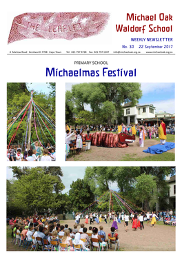 Michaelmas Festival 2