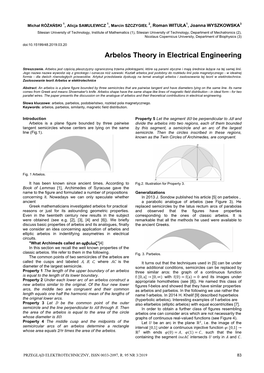 Arbelos Theory in Electrical Engineering