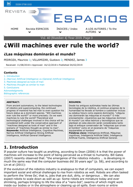 Artificial Intelligence Vs (General) Artificial Intelligence 3