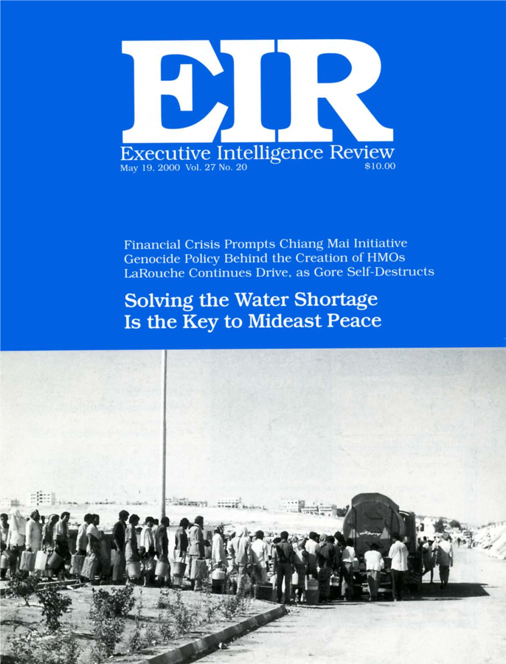 Executive Intelligence Review, Volume 27, Number 20, May 19, 2000