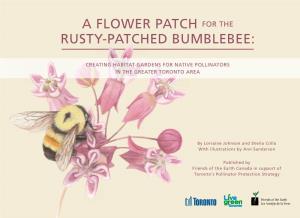 A Flower Patch for the Rusty-Patched Bumblebee