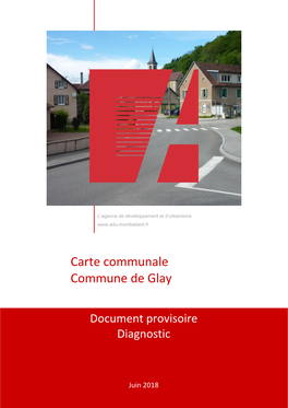 Carte Communale Commune De Glay