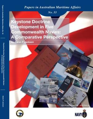 Keystone Doctrine Development in Five Commonwealth Navies: a Comparative Perspective