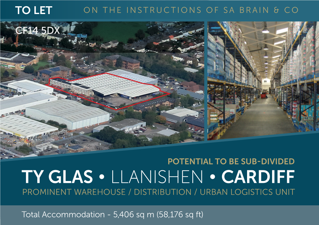 Ty Glas • Llanishen • Cardiff Prominent Warehouse / Distribution / Urban Logistics Unit
