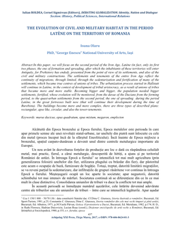 The Evolution of Civil and Military Habitat in the Period Latène on the Territory of Romania