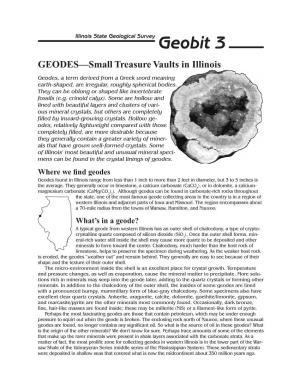 Geobit 3: Geodes