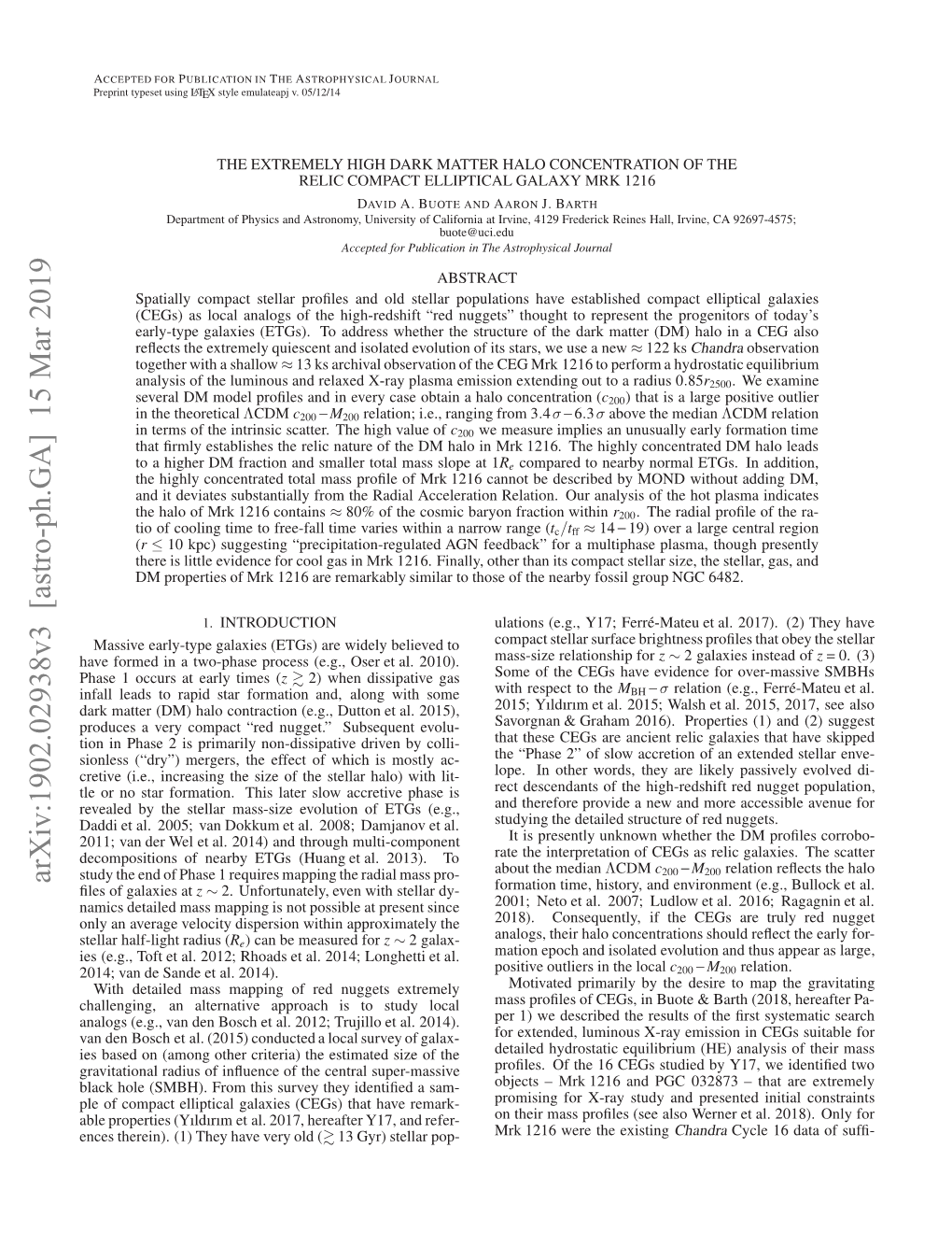 The Extremely High Dark Matter Halo Concentration of the Relic Compact