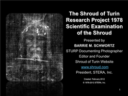 The STURP Research Project