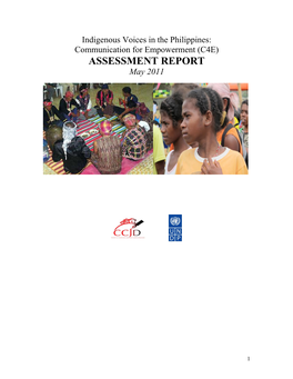 (C4E) ASSESSMENT REPORT May 2011