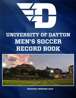 Men's Soccer Record Book