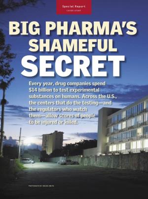 Big Pharma's Shameful Secret