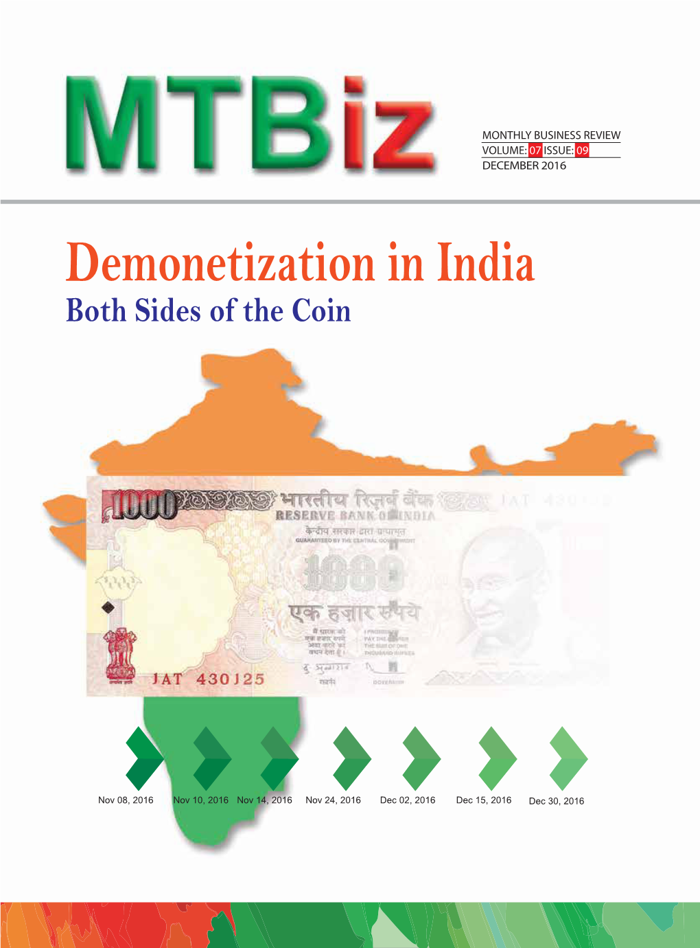 Demonetization in India Both Sides of the Coin