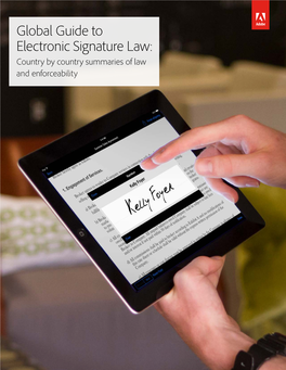 Global Guide to Electronic Signature