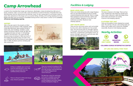 Camp Arrowhead Facilities & Lodging