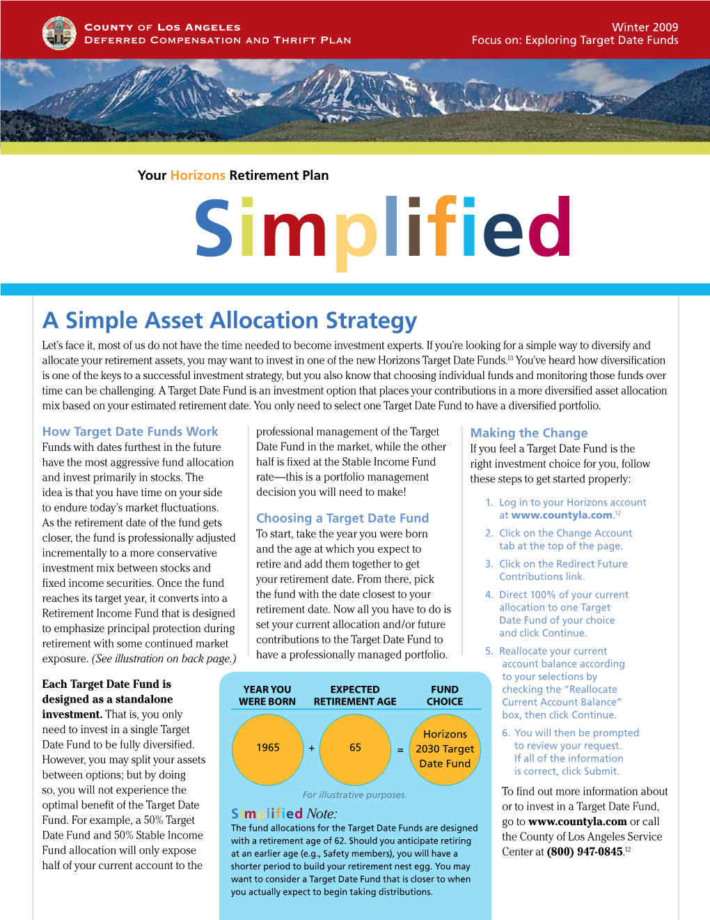 Asset Allocation Within Target Date Funds