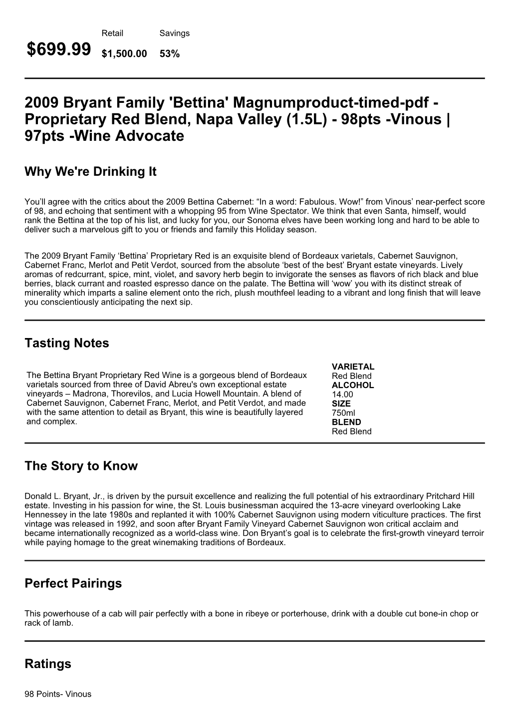 Download Tasting Notes