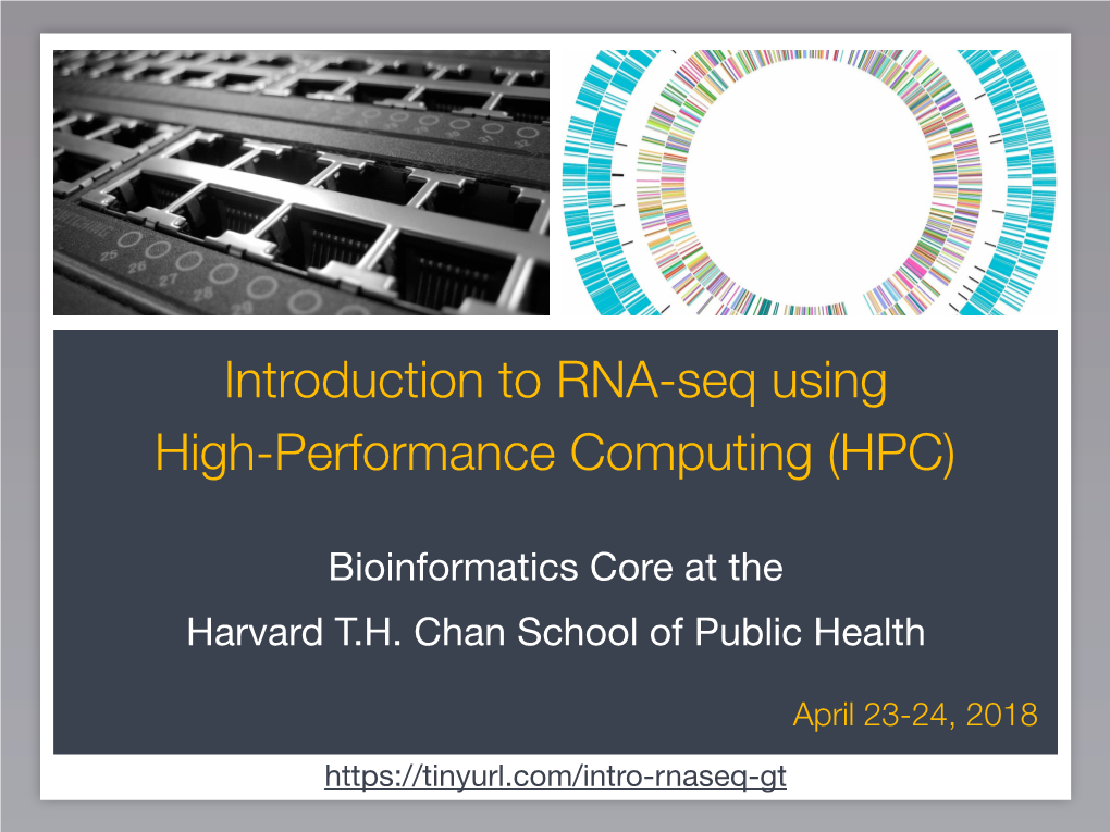 Introduction to RNA-Seq Using High-Performance Computing (HPC)