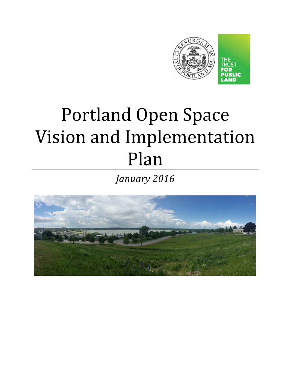 Portland Open Space Vision and Implementation Plan January 2016