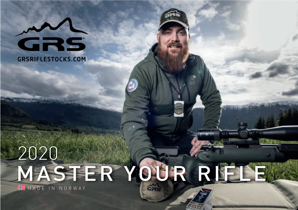 2020 MASTER YOUR RIFLE MADE in NORWAY Built with Precision and Cutting Edge Technology