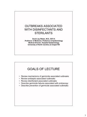 Goals of Lecture
