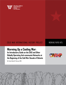 The Cold War International History Project Working Paper Series